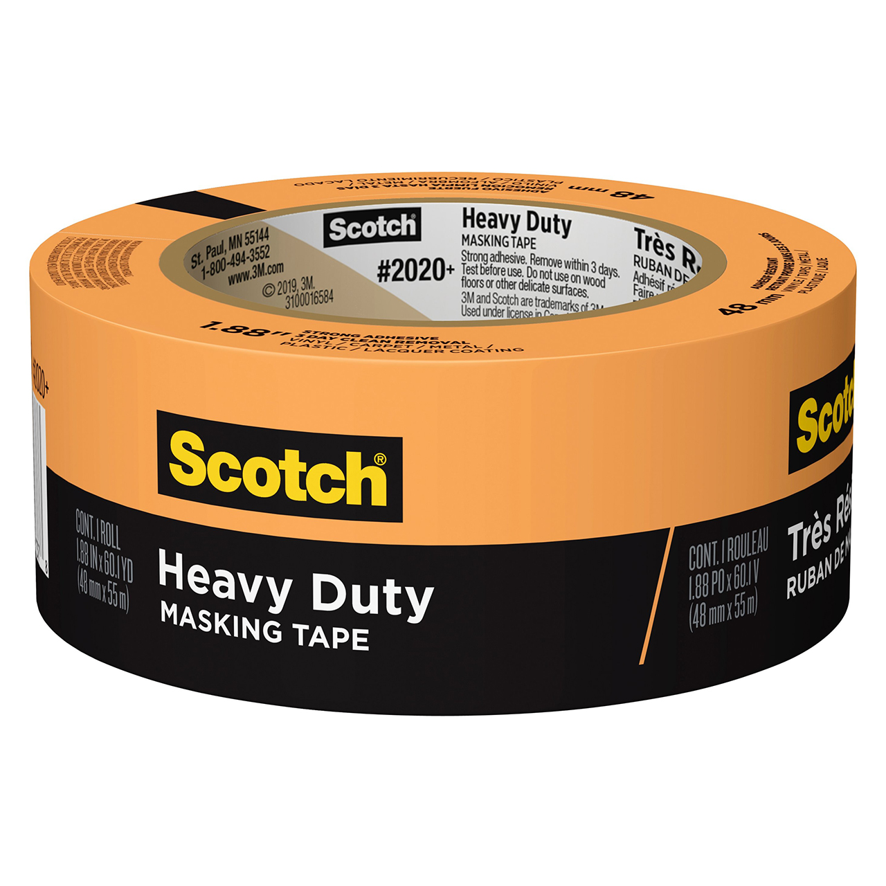 3M 7100191057 | Scotch 1.880" Width Masking Tape