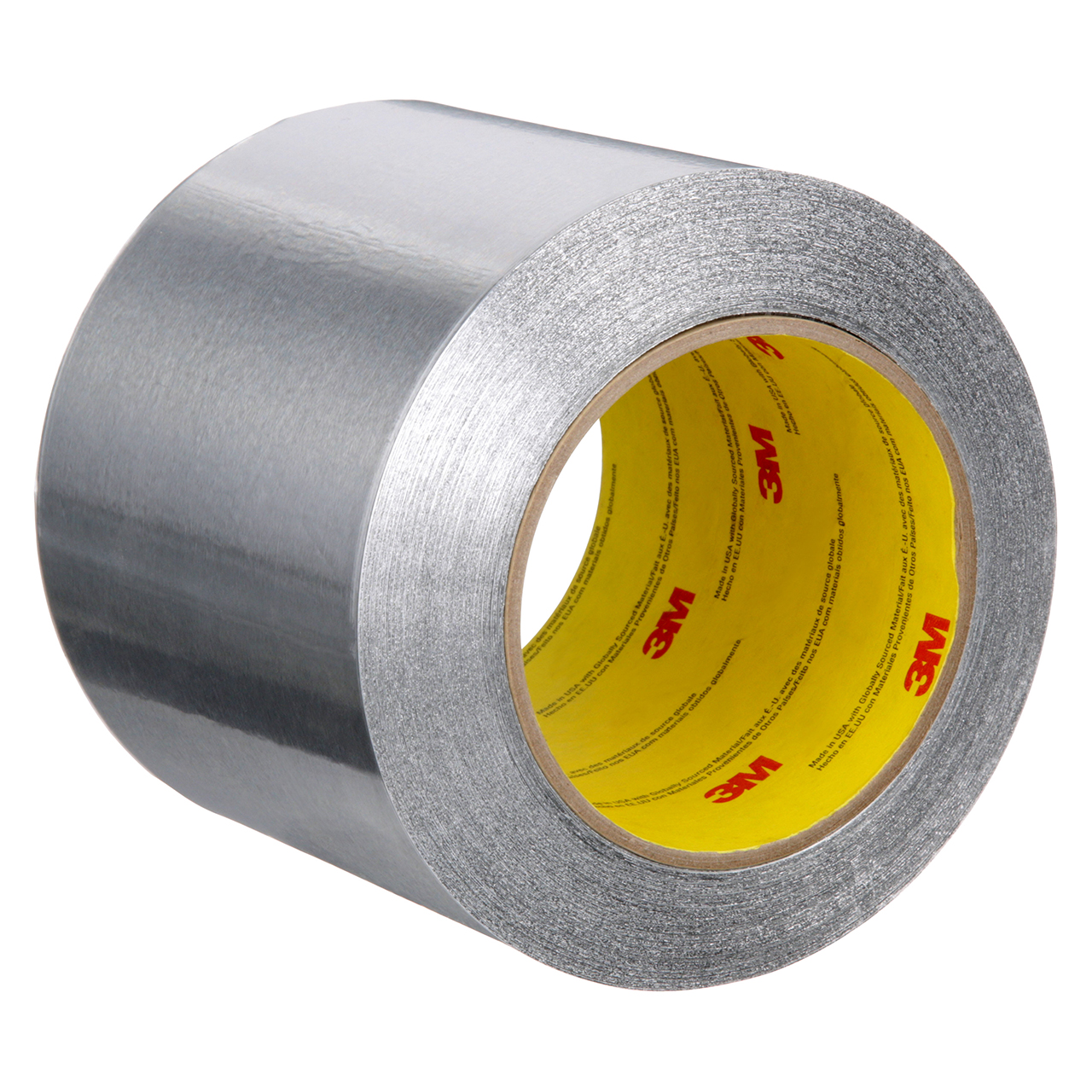 3M 7100053631 | 425 60 yd x 4.000" Width x 4.6 mil Thickness Aluminum Tape