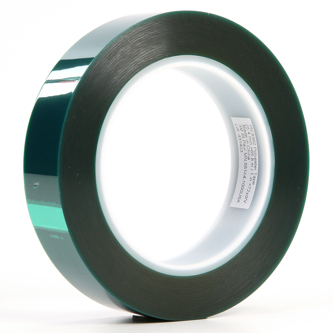 3M 7000049776 | 72 yd x 1.000" Width x 3.2 mil Thickness Polyester Tape