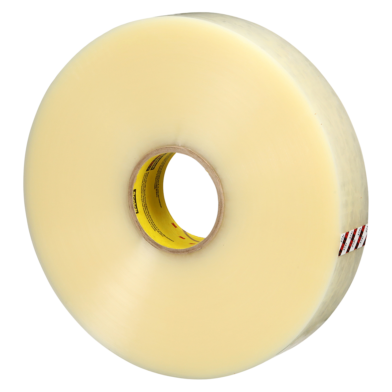 3M 7100266195 | 3.000" Size x 999.563yd OAL x 1.890" Width x 1.600mil Baking Thickness Polypropylene Film 373+ Box Sealing Tape - Transparent