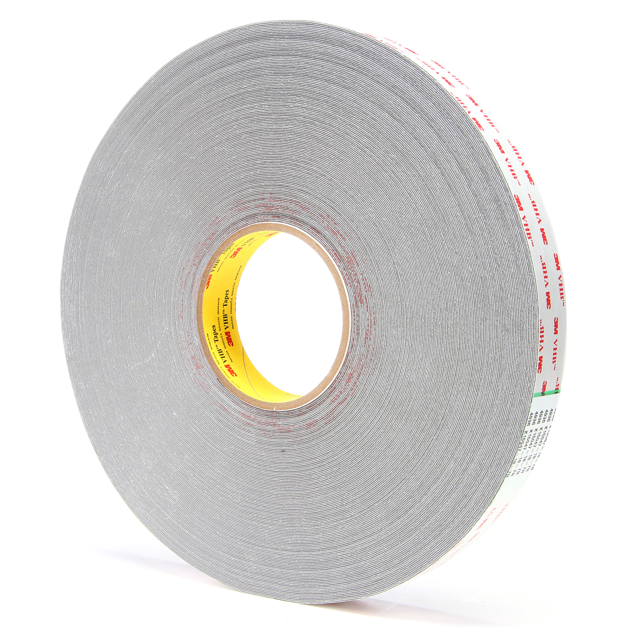 3M 7100081915 | 3.000" Size x 72.000yd Overall Length x 1.000" Width x 3.000mil Baking Thickness Acrylic Foam 4936 VHB Tape - Gray