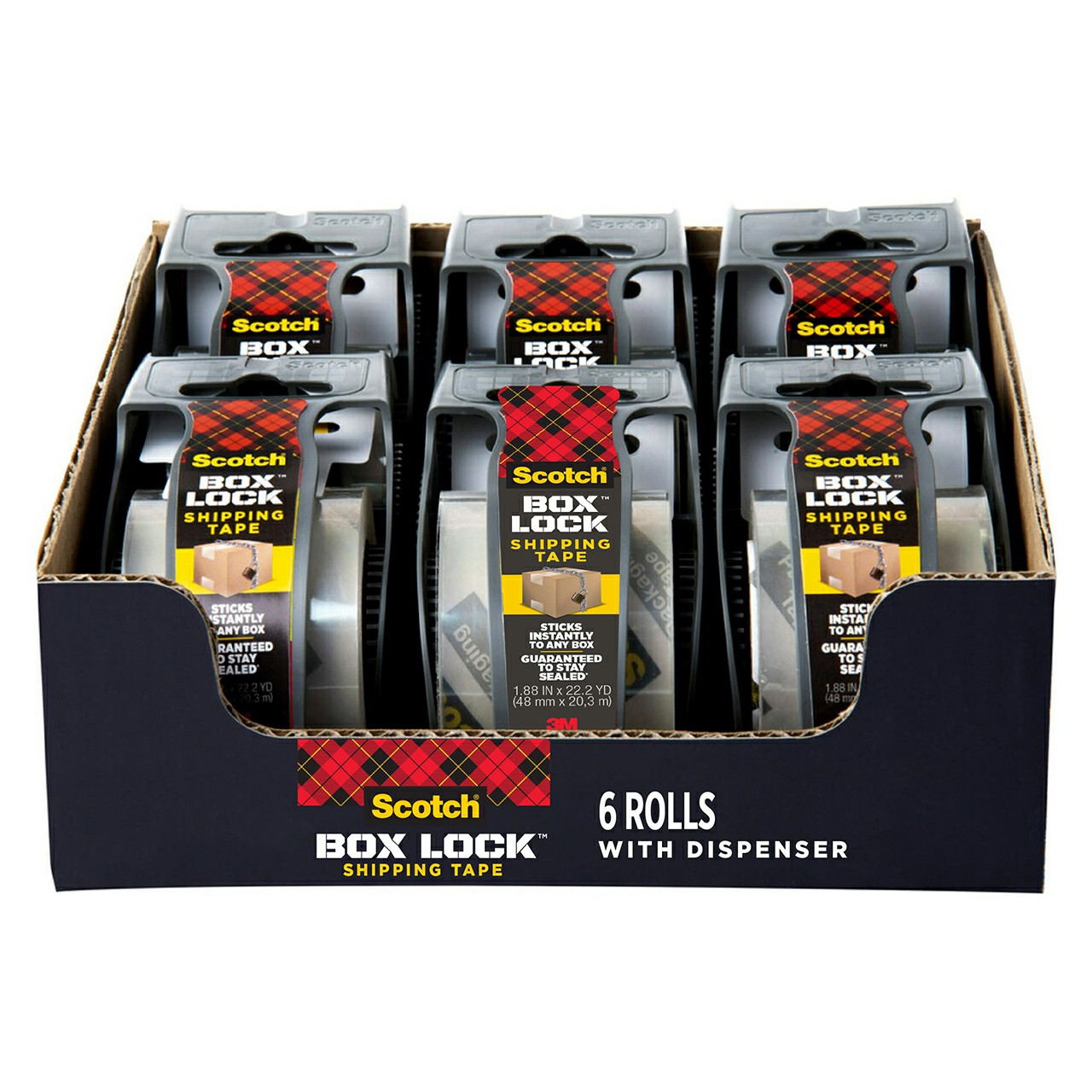 3M 7100233596 | Scotch Box Sealing Tape