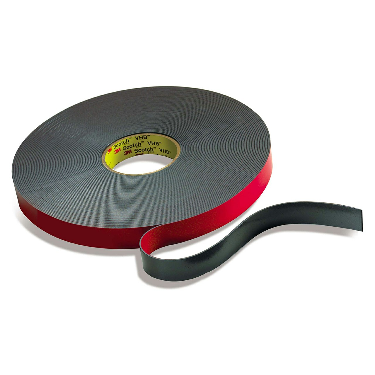 3M 7000049219 | 3.000" Size x 36.000yd Overall Length x 0.500" Width x 5.000mil Baking Thickness Acrylic Foam 5958 VHB Tape - Black