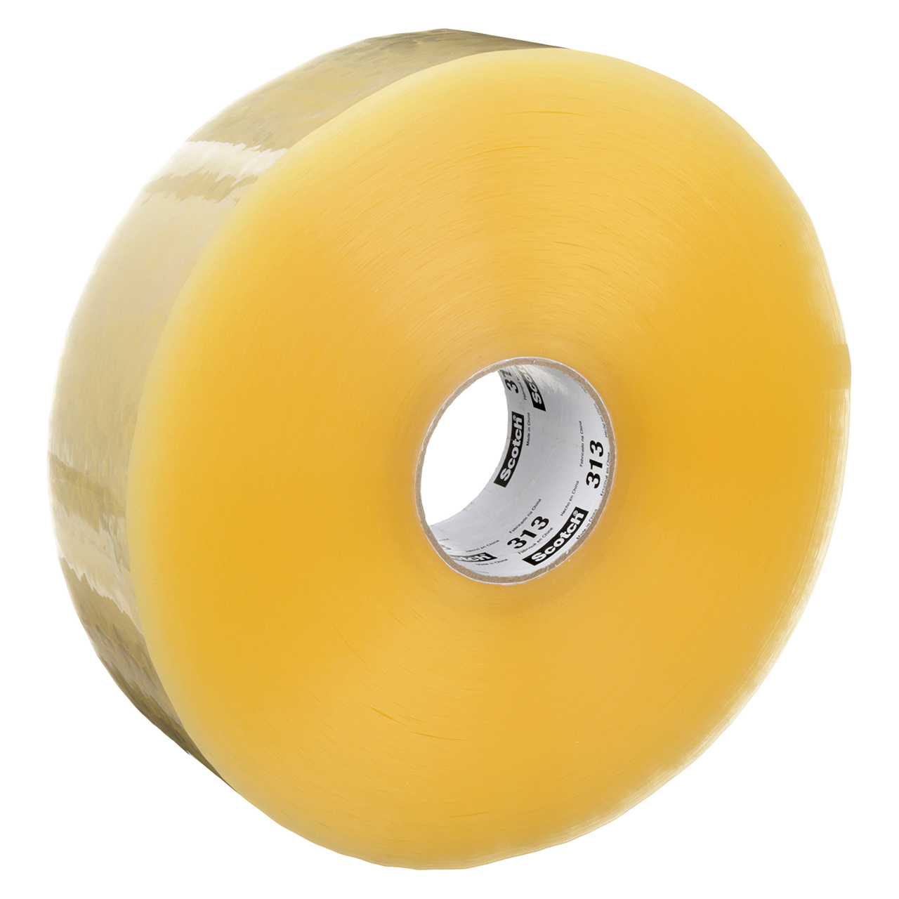 3M 7100240713 | 3.000" Size x 999.563yd OAL x 2.835" Width x 1.600mil Baking Thickness Polypropylene Film 313 Box Sealing Tape - Transparent