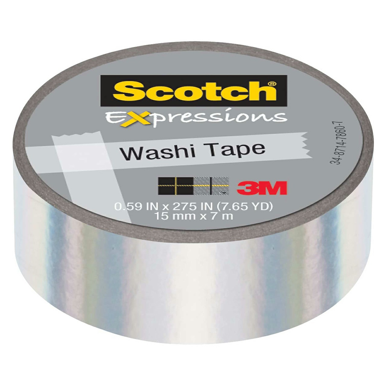 3M 7100078334 | Scotch 393.000 OAL x 0.590 Width Washi Tape