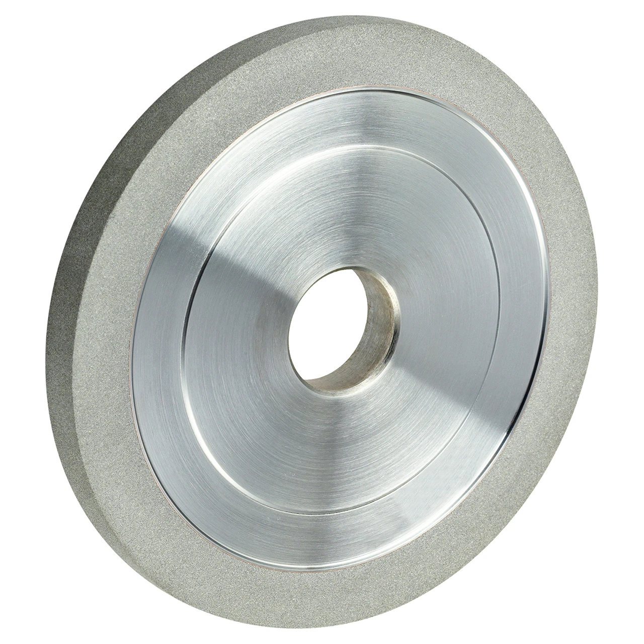 3M 7010495866 | 1.250" Center Hole Diameter x 4.000" Overall Diameter x 0.500" Thickness x 665PK Wheel Type 1V1 Polyimide Hybrid Bond Diamond Wheel