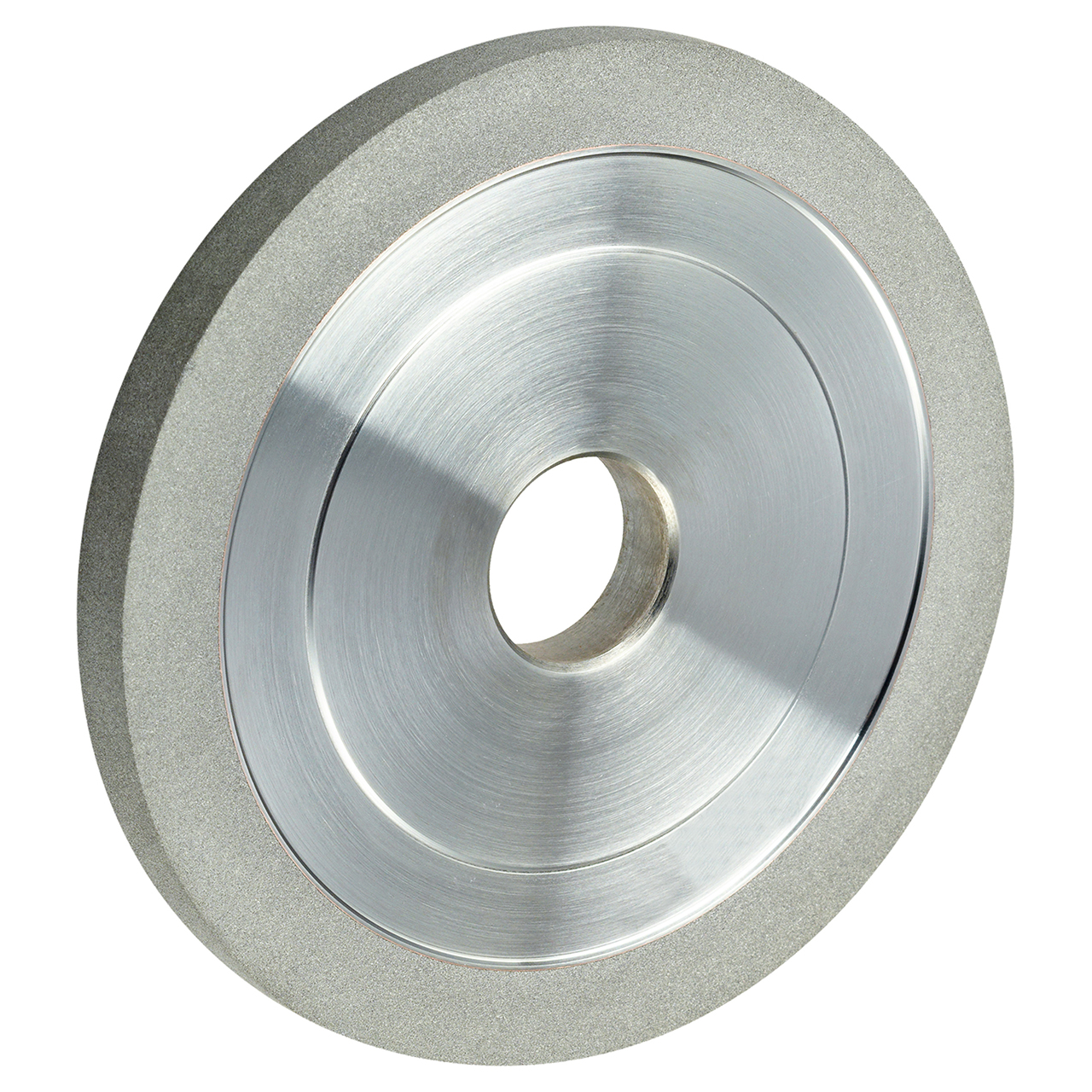 3M 7010496054 | 1.250" Center Hole Diameter x 4.000" Overall Diameter x 0.250" Thickness x 665PK Wheel Type 1V1 Polyimide Hybrid Bond Diamond Wheel