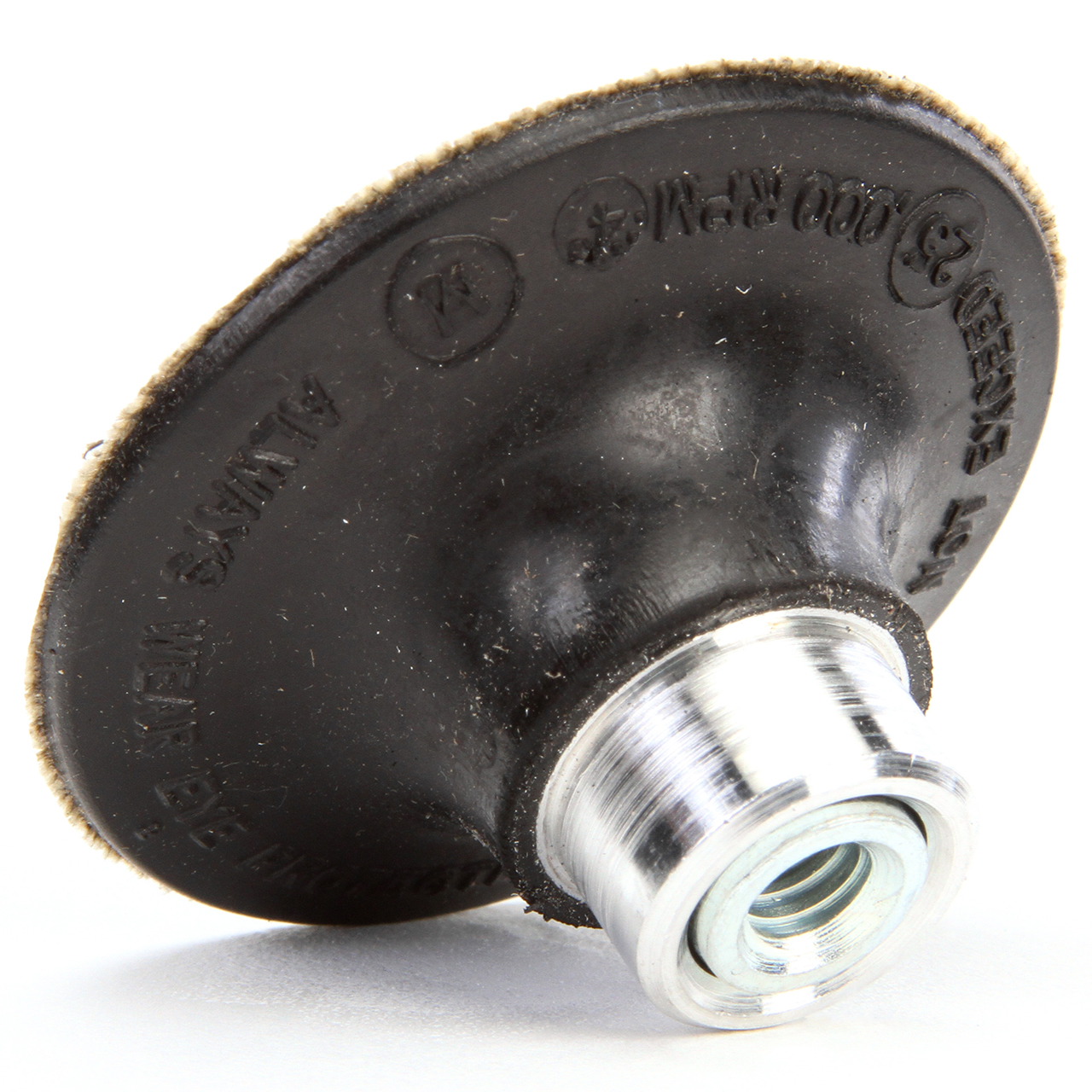 3M 7000045283 | 14211 Roloc 2" Diameter x 1/4"-20 INT Thread 7.6 in OAL x 5"-3/16" Width TS Disc Pad