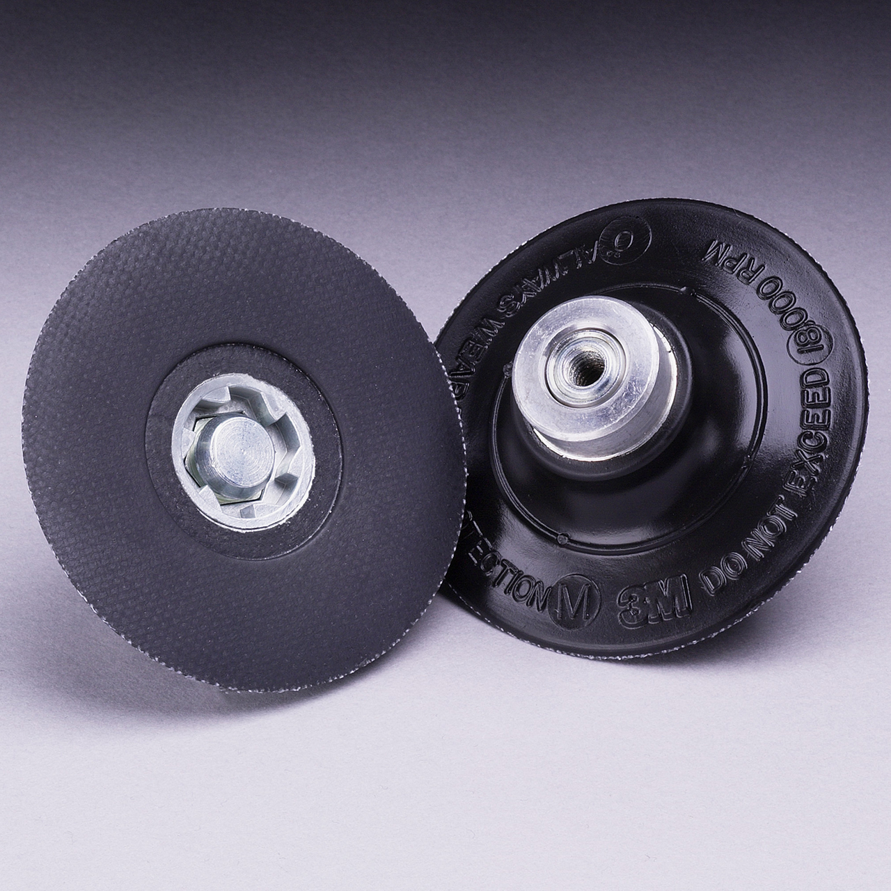 3M 7000119312 | 14201 Roloc 3" Diameter x 1/4-20 INT Thread Disc Pad