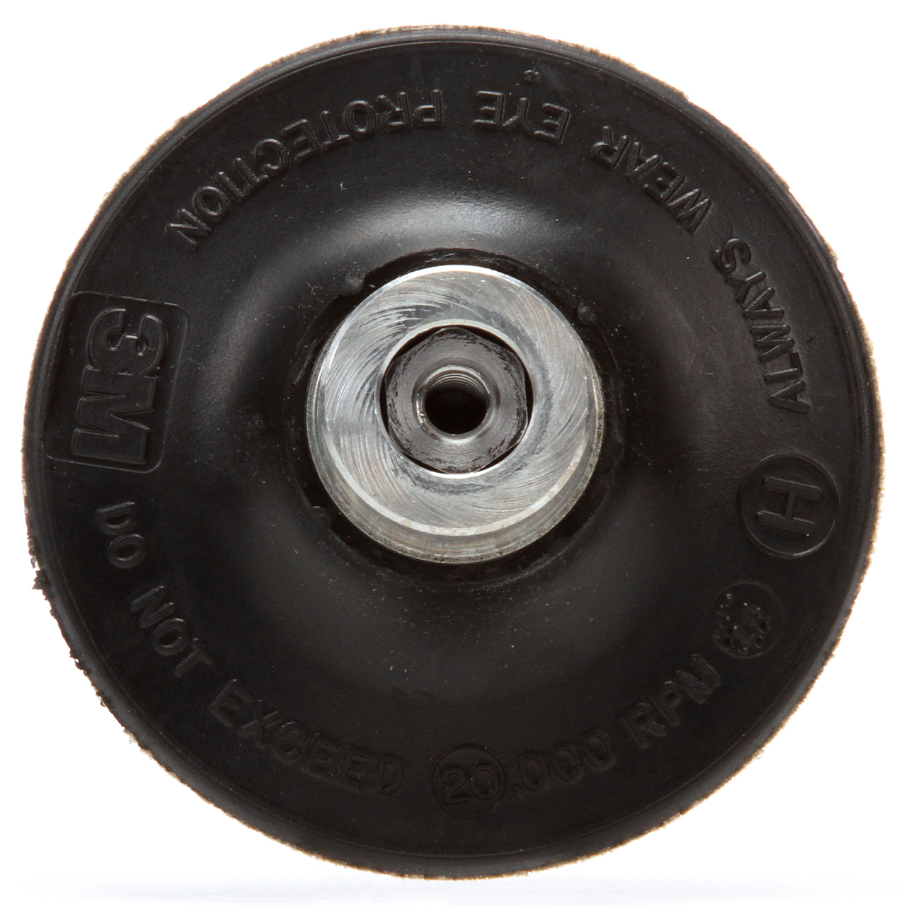 3M 7100002305 | 45091 Roloc 3" Diameter x 1/4"-20 INT Thread 12.63 in OAL x 9"-1/4" Width TR Disc Pad