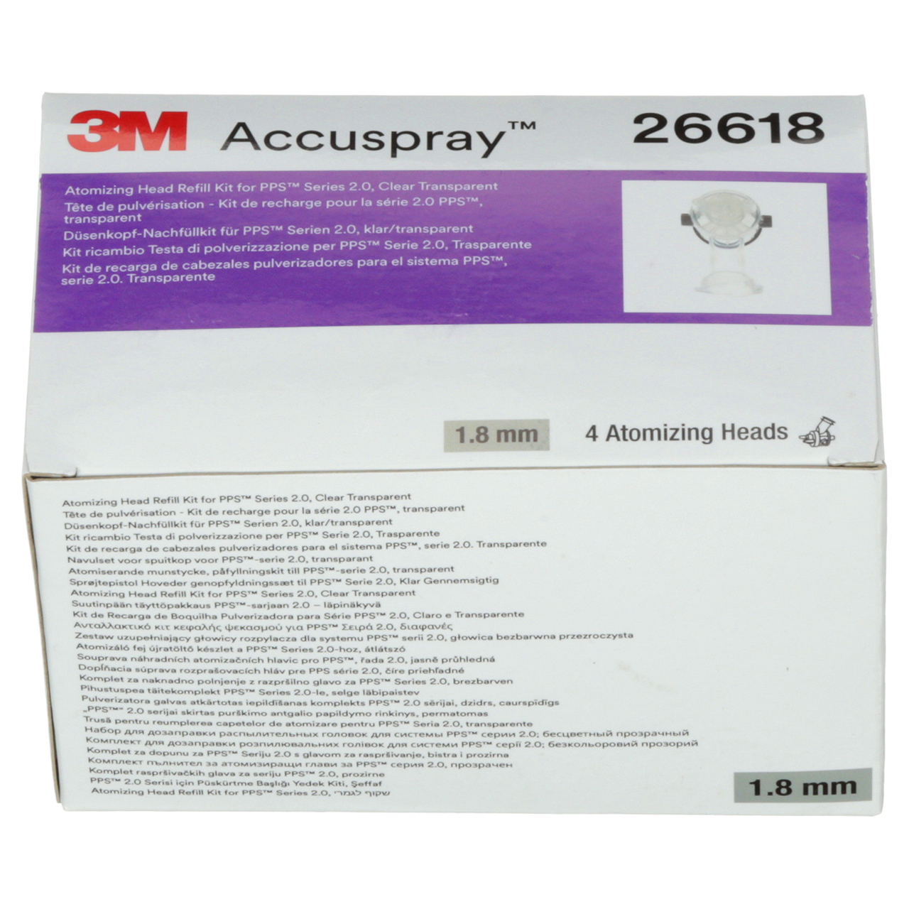 3M 7100141416 | 26618 Accuspray PPS Atomizing Head Refill Pack