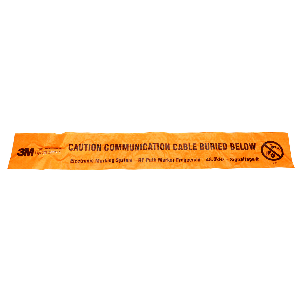 3M 7100254489 | 7901-XT 500.000' Length x 4" Width Warning Tape