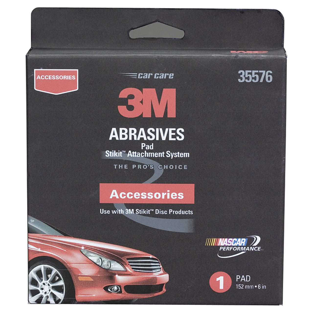 3M 7000119724 | 35576 Stikit 6" Diameter x 5/16-24 EXT Thread Disc Pad