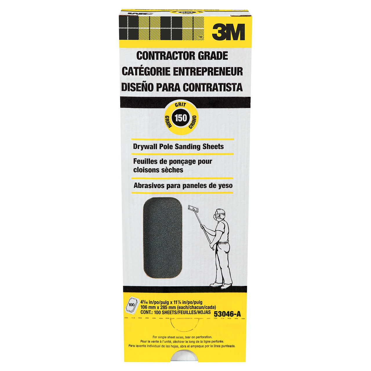 3M 7010340446 | 150 Grit Sanding Sheet