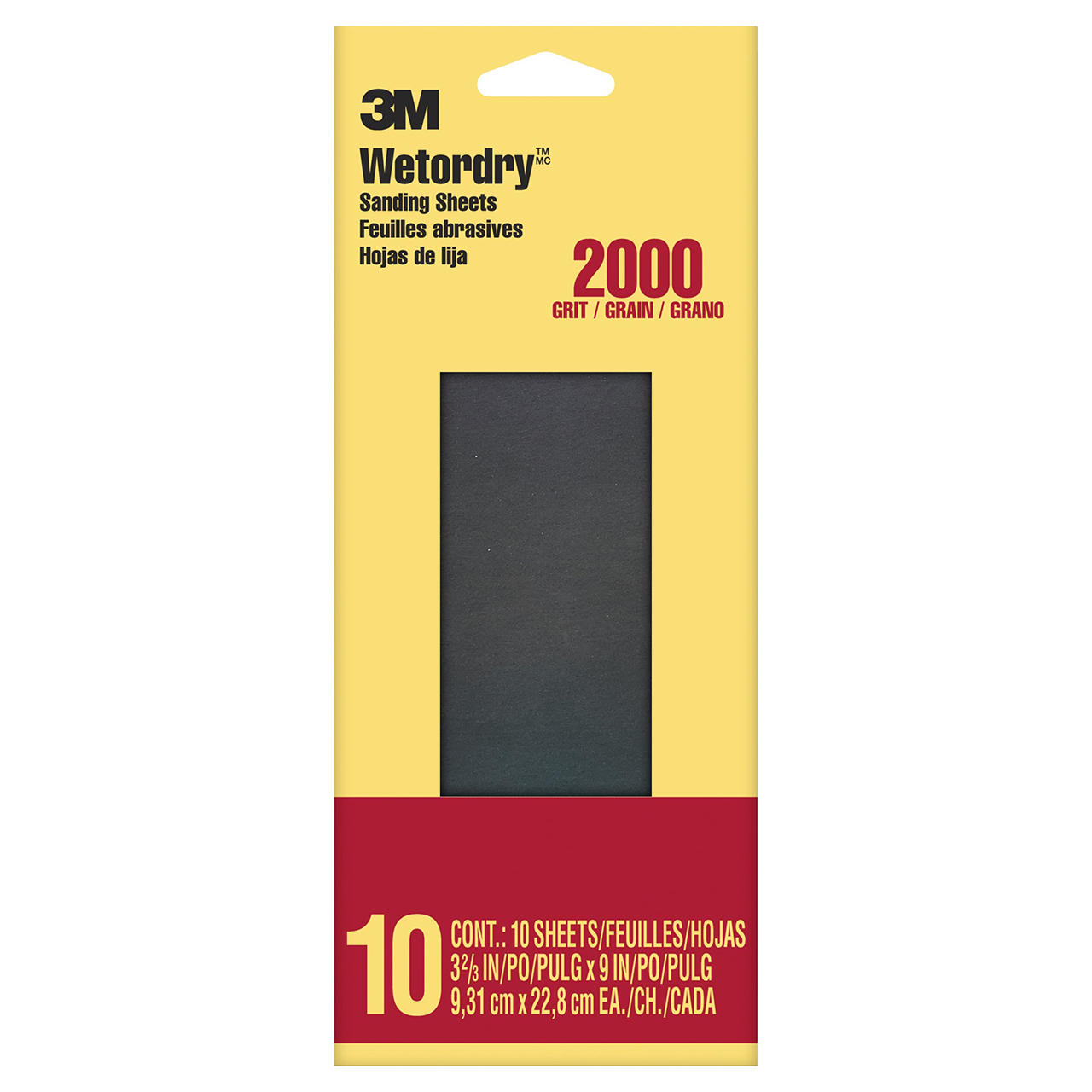 3M 7010376847 | Imperial Wetordry 2000 Grit Sandpaper