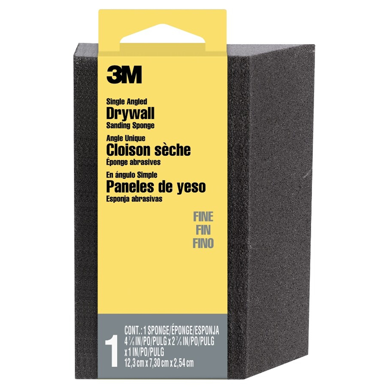 3M 7100101555 | 4-13/16" Length x 2-7/8" Width Drywall Sanding Sponge