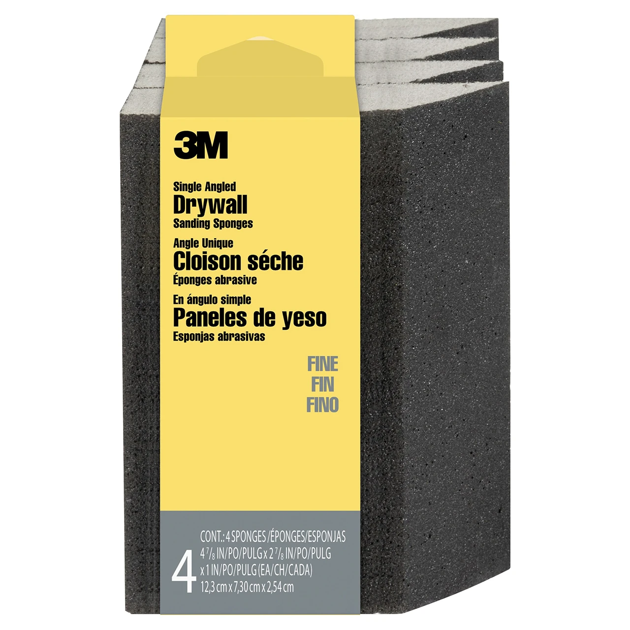 3M 7100111452 | Fine Grade Drywall Sanding Sponge