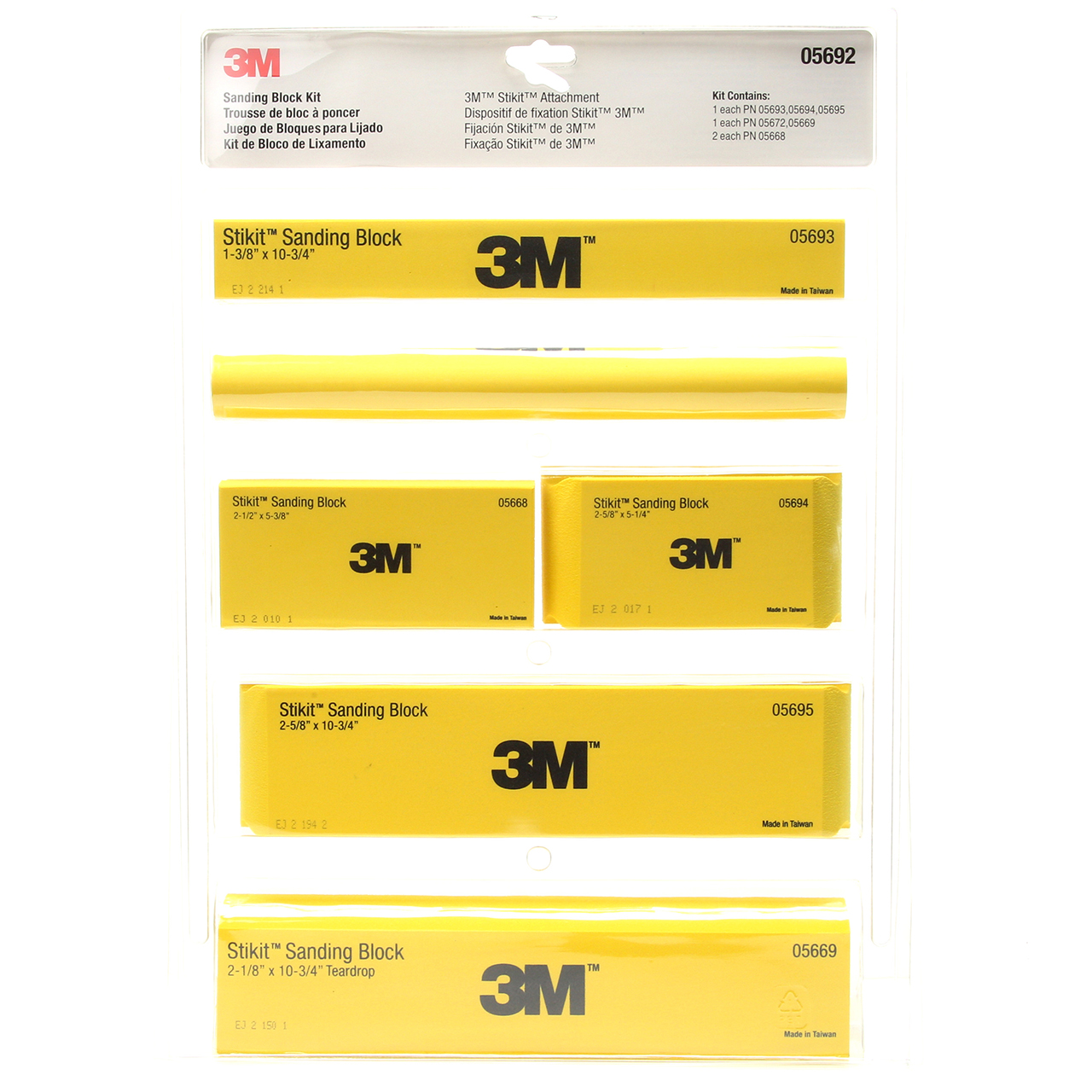 3M 7000120058 | 05692 Stikit Sanding Blocks
