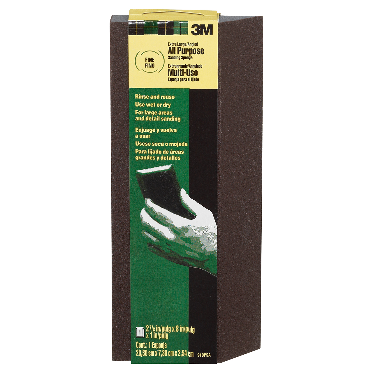 3M 7100101553 | Fine Grade Sanding Sponge
