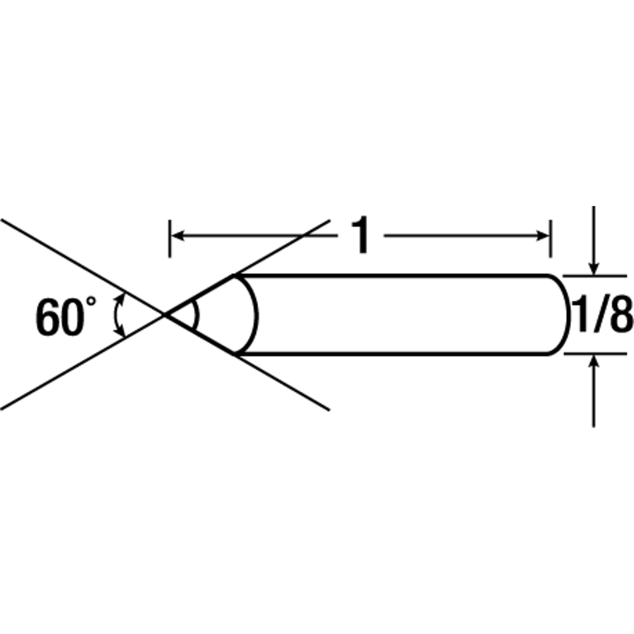 3M 7010481727 | P0560S2 3.175mm Shank Diamond Dressing Tools