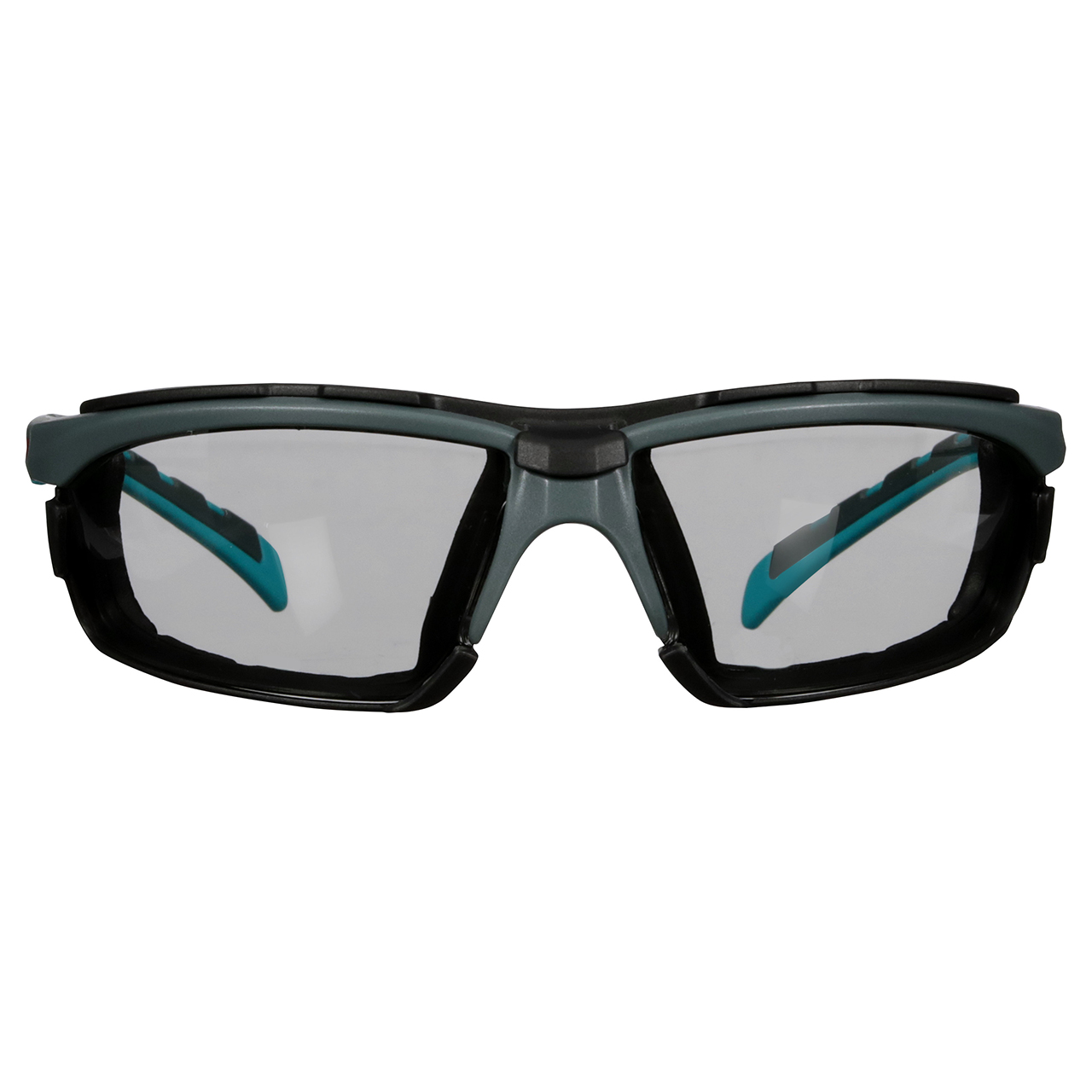 3M 7100259423 | Solus S2007SGAF-BGR-F Anti-fog Gray/Teal Frame Safety Glass