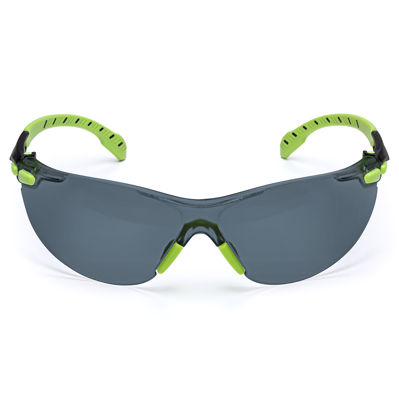 3M 7100079180 | Solus S1202SGAF Anti-scratch & Anti-fog Green & Black Frame Safety Glass