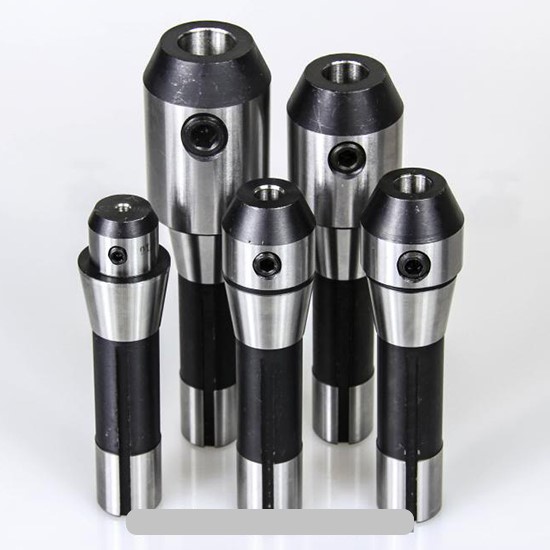 All Industrial 44032 | 5pc R8 End Mill Holder Set 1/4" 3/8" 1/2" 5/8" 3/4" Adapter for Bridgeport Kit