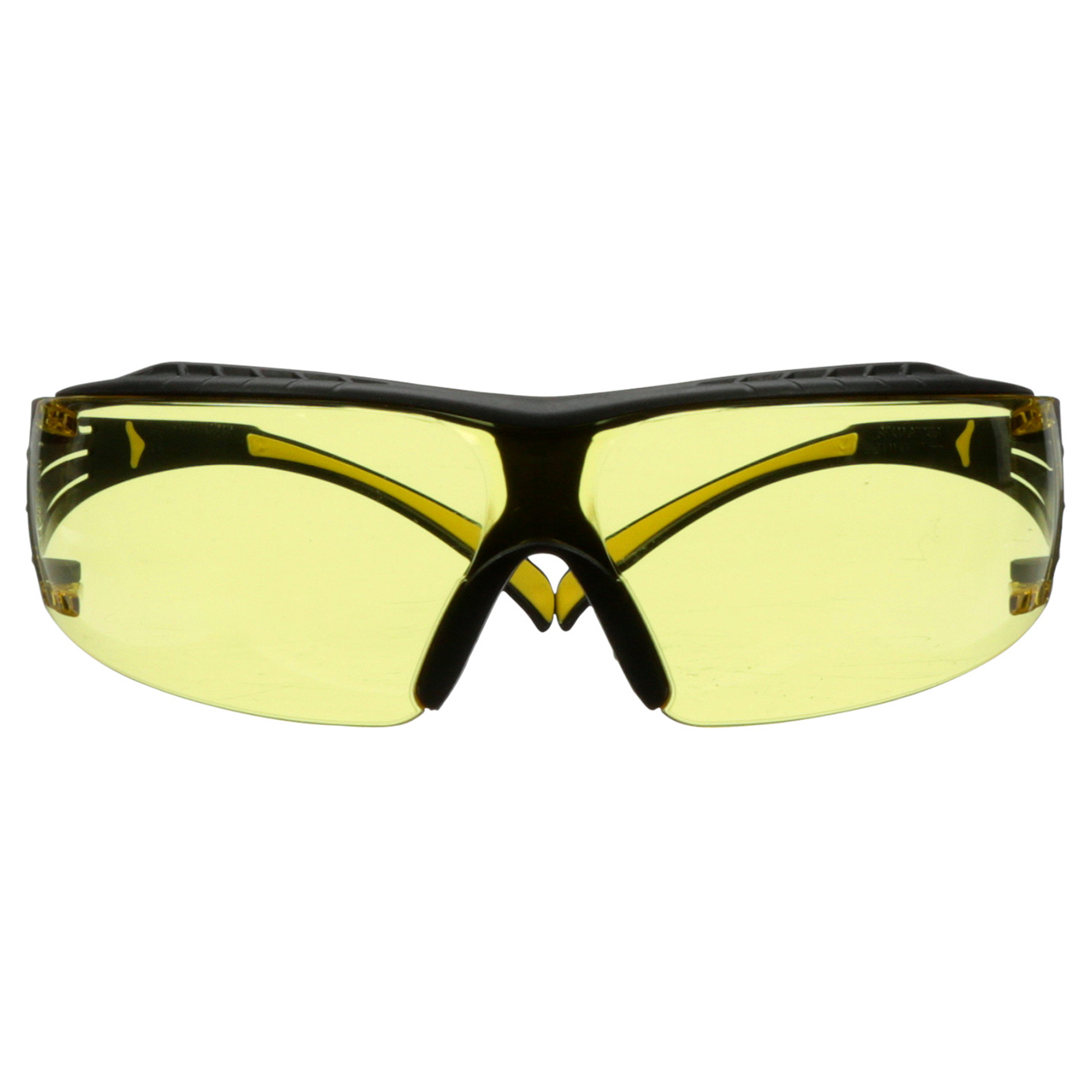 3M 7100179972 | SecureFit SF403XSGAF-YEL Anti-scratch & Anti-fog Yellow/Black Frame Safety Glass