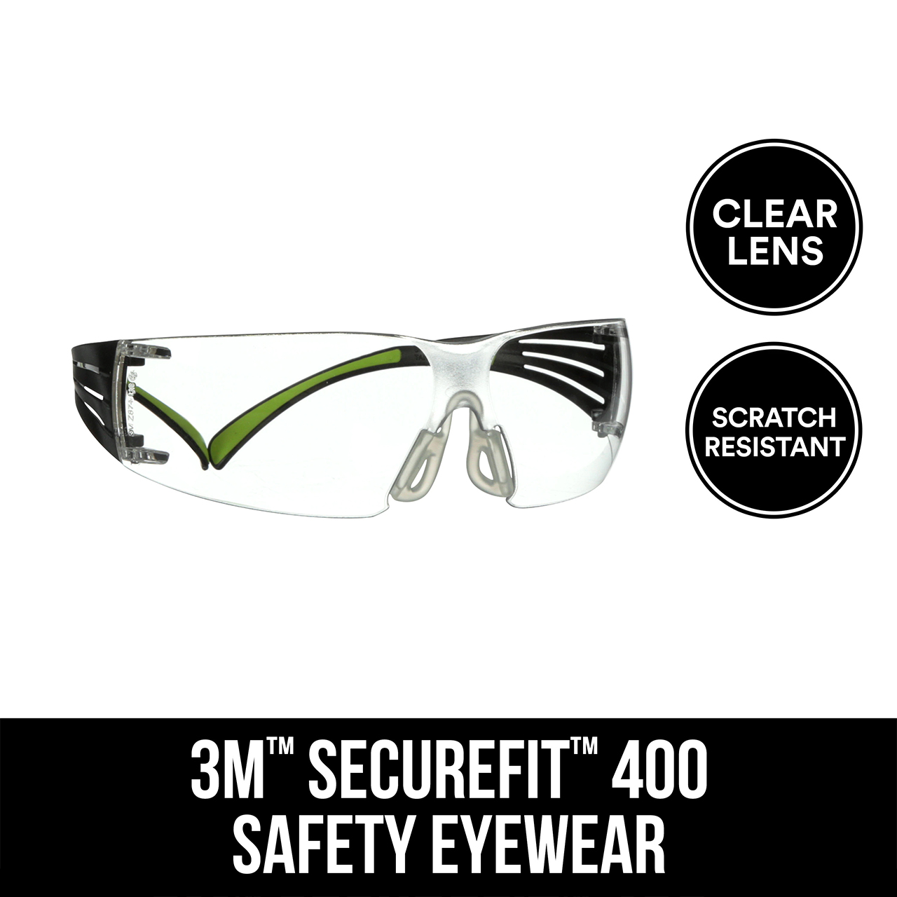 3M 7100243523 | SecureFit Safety Glass