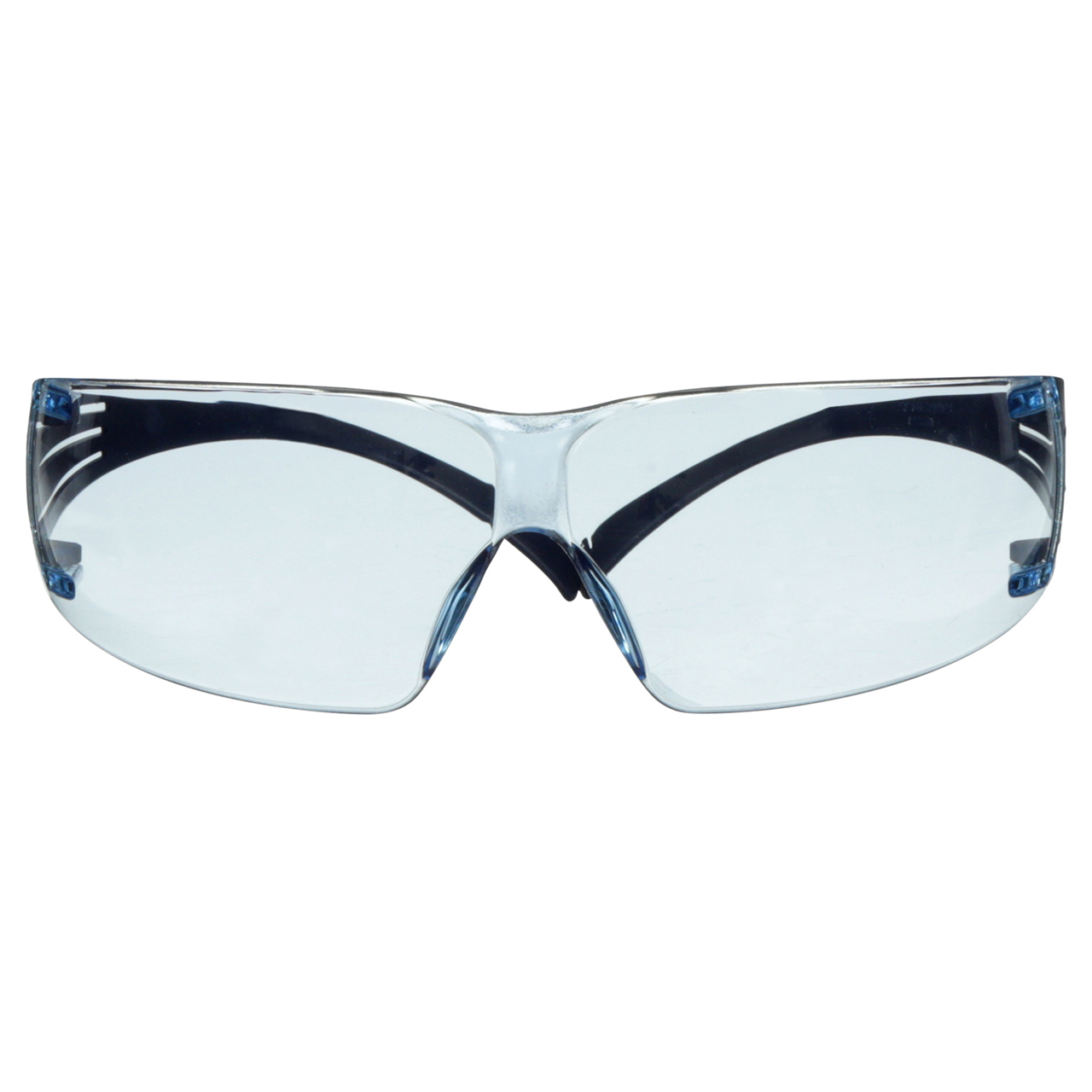 3M 7100180046 | SecureFit SF204SGAF-BLU Anti-scratch & Anti-fog Blue Frame Safety Glass
