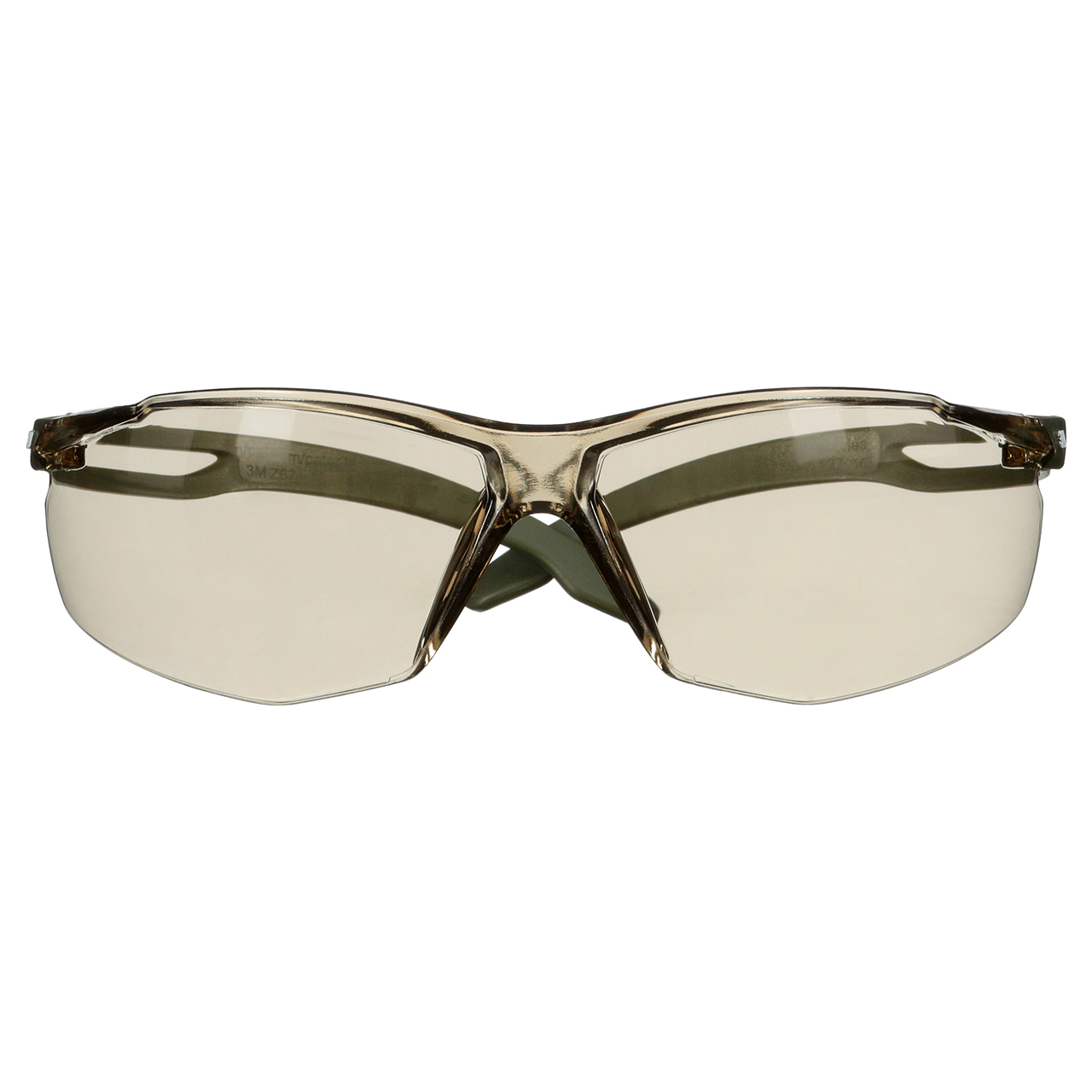 3M 7100239191 | SecureFit SF528SGAF-DGR Anti-scratch & Anti-fog Olive Frame Safety Glass