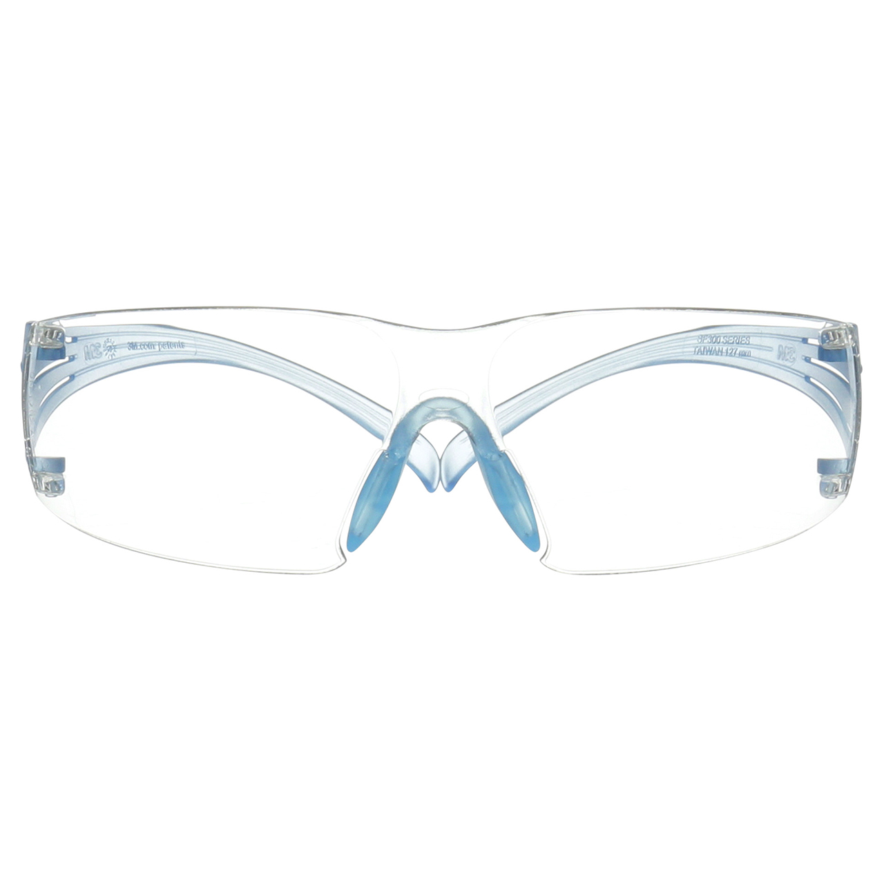 3M 7100202277 | SecureFit SF301SGAF-LBL Scotchgard Anti-fog Ice Blue Frame Safety Glass