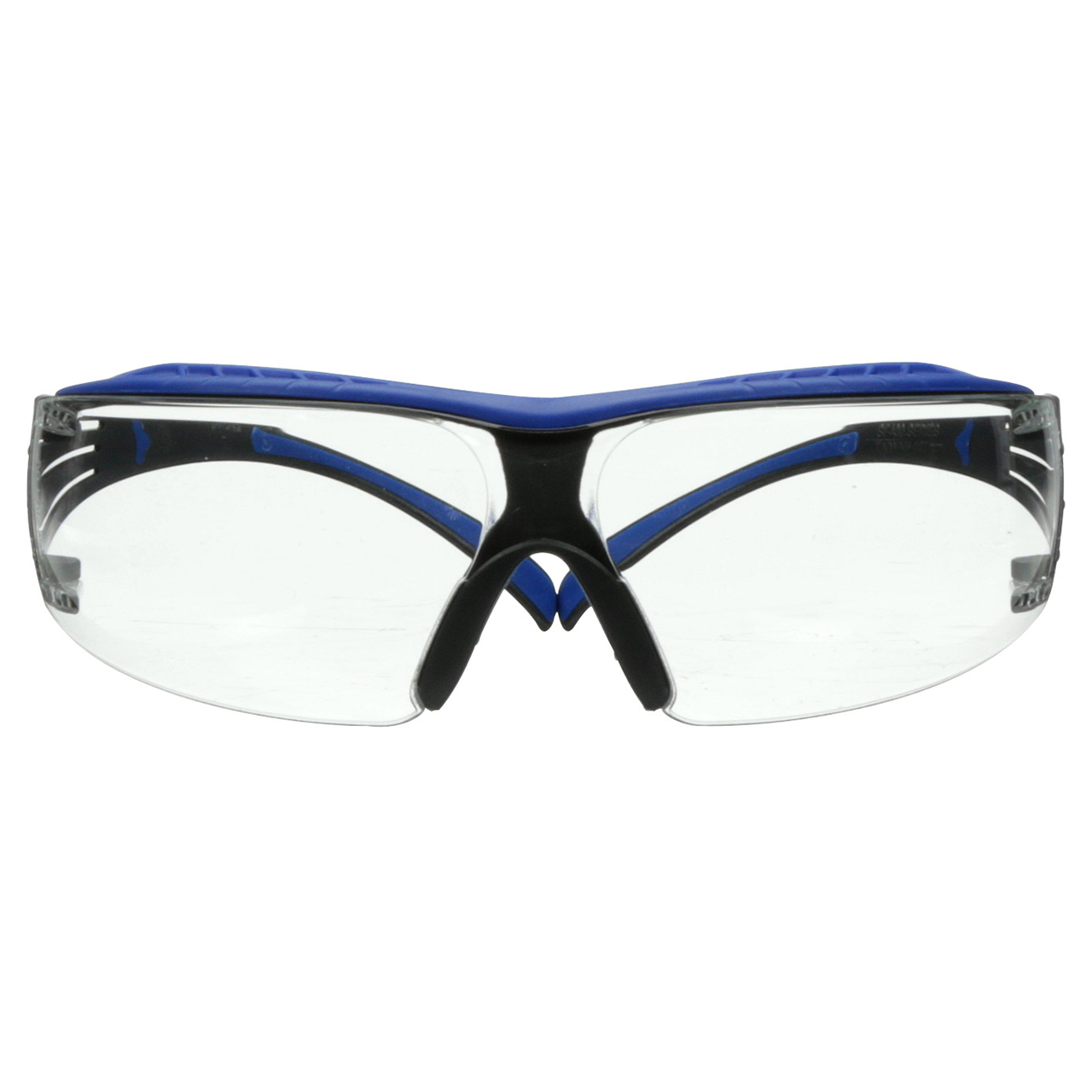 3M 7100180049 | SecureFit SF401XSGAF-BLU Anti-scratch & Anti-fog Blue/Gray Frame Safety Glass