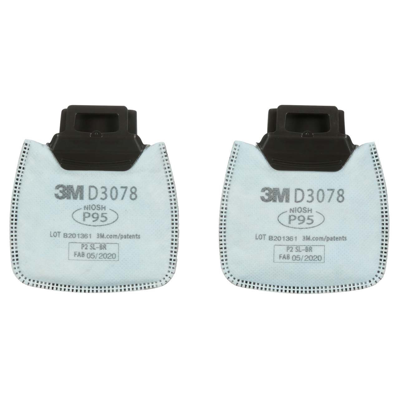 3M 7100213435 | Secure Click D3078 105.00mm Width x 120.00mm OAL Filter