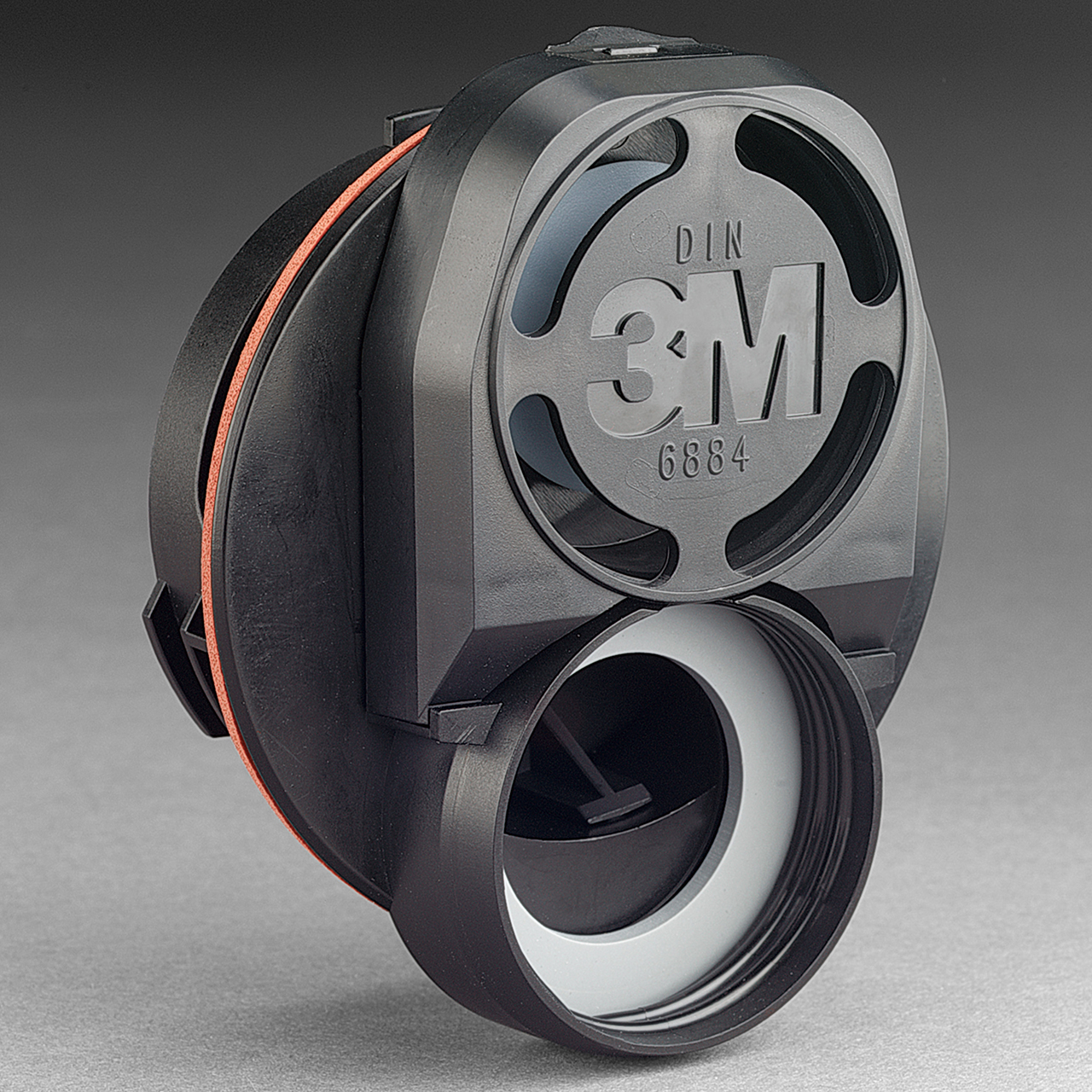 3M 7000002032 | 6884 Black Port Adapter Assembly