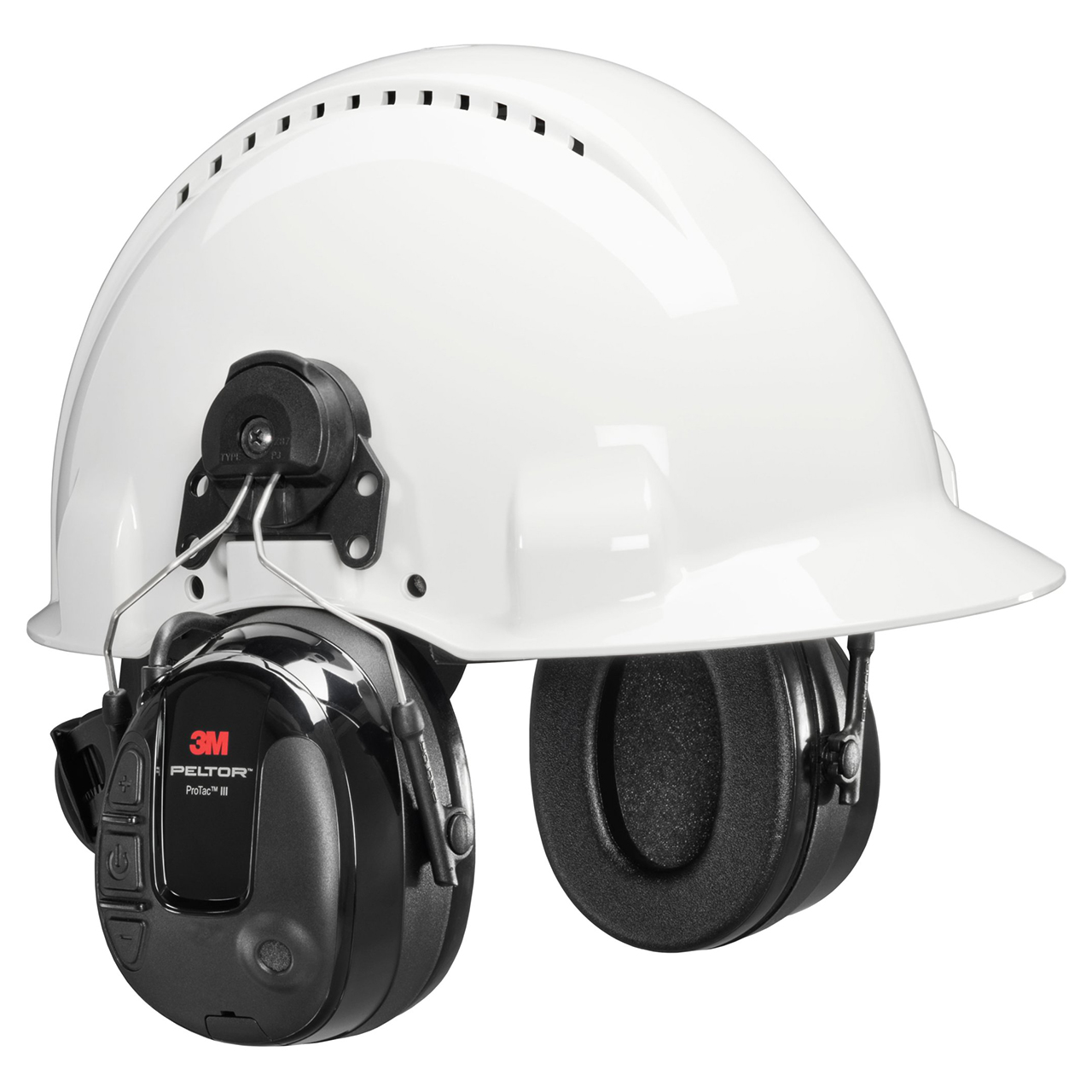 3M 7100088423 | PELTOR MT13H221P3E Hard Hat Mount Communication Headset