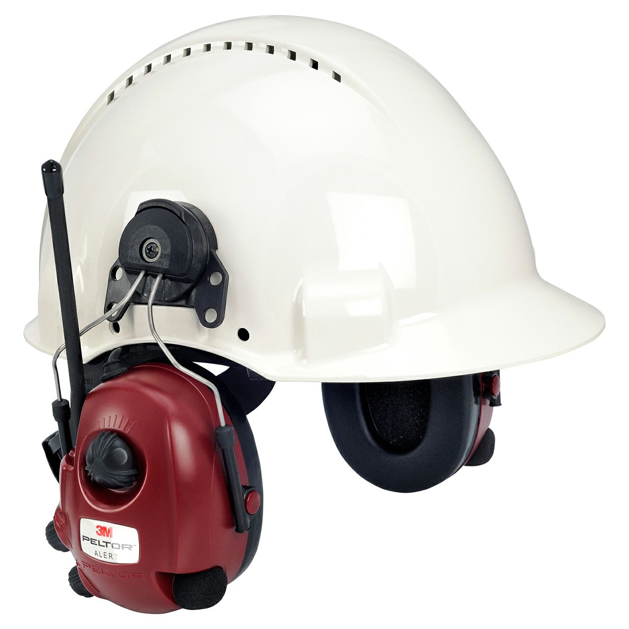 3M 7000108538 | PELTOR M2RX7P3E2-01 Hard Hat Mount Communication Headset