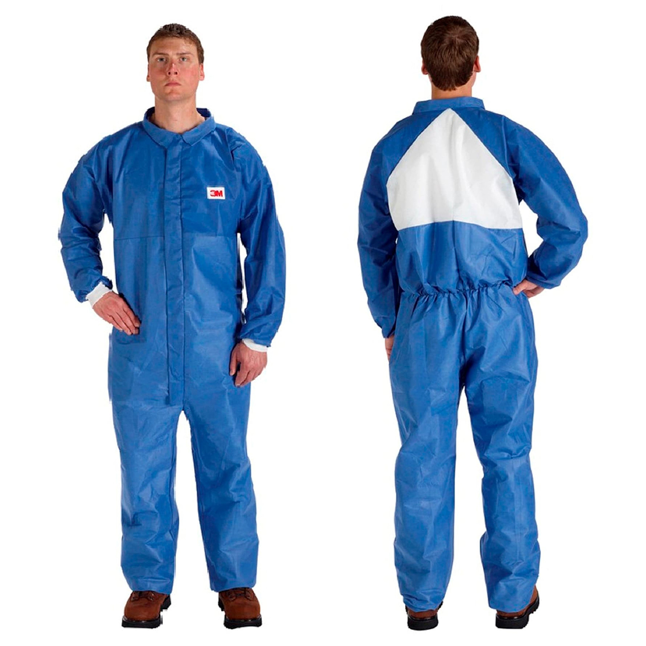 3M 7100112828 | 4530CS-BLK-M Blue Disposable Coverall