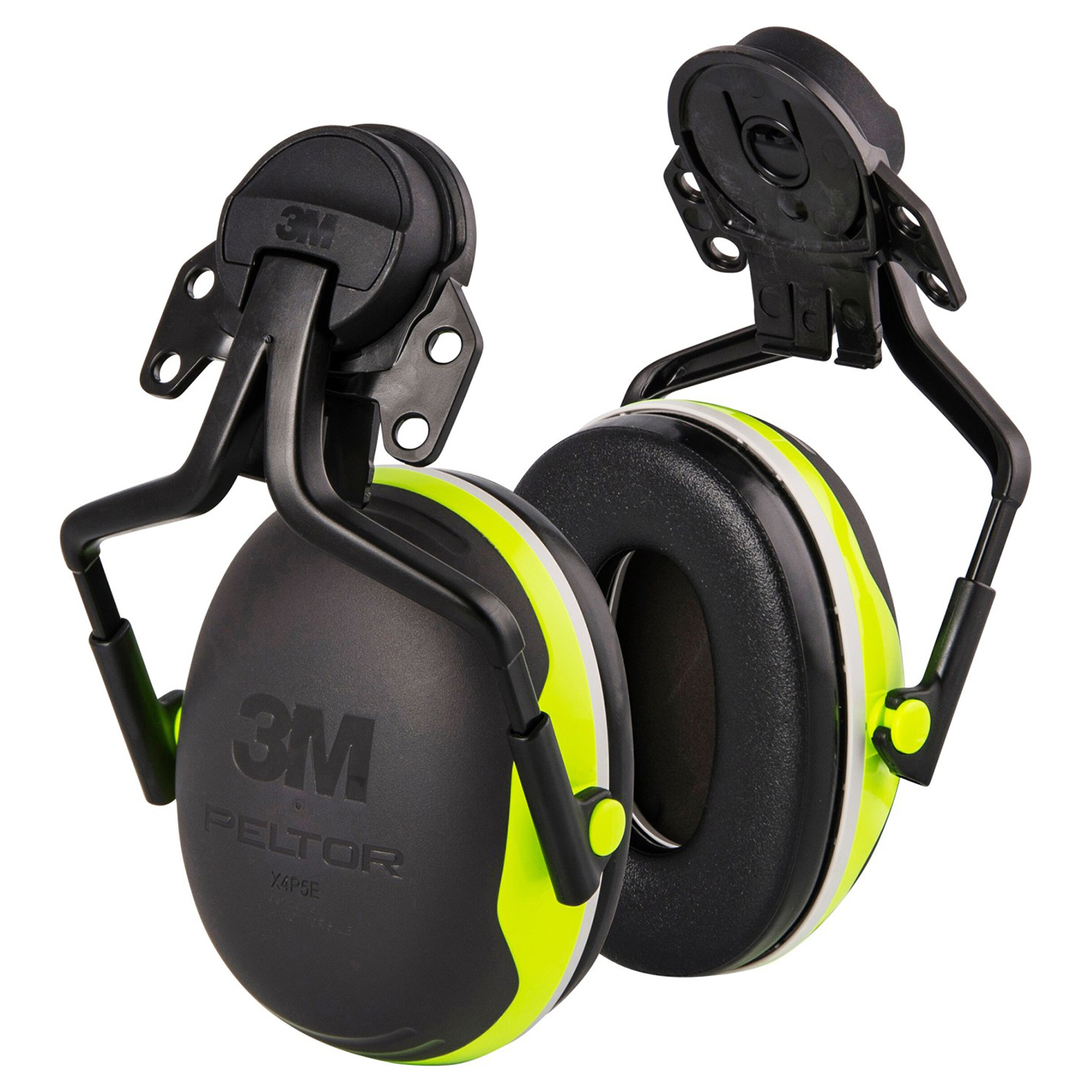 3M 7100097429 | PELTOR X4P5E Hard Hat Attached Style Foam Plastic Metal Black Earmuff (10 EA/Case)