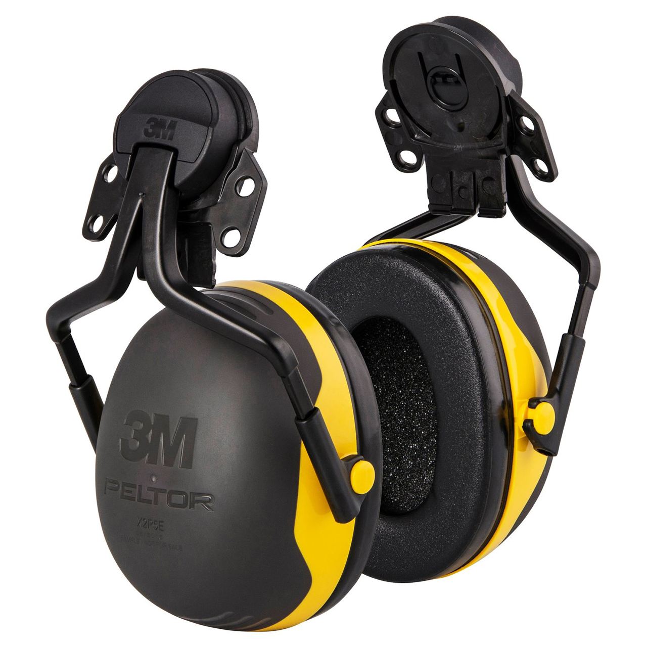 3M 7100097448 | PELTOR X2P5E Hard Hat Attached Style Foam Plastic Metal Yellow Earmuff