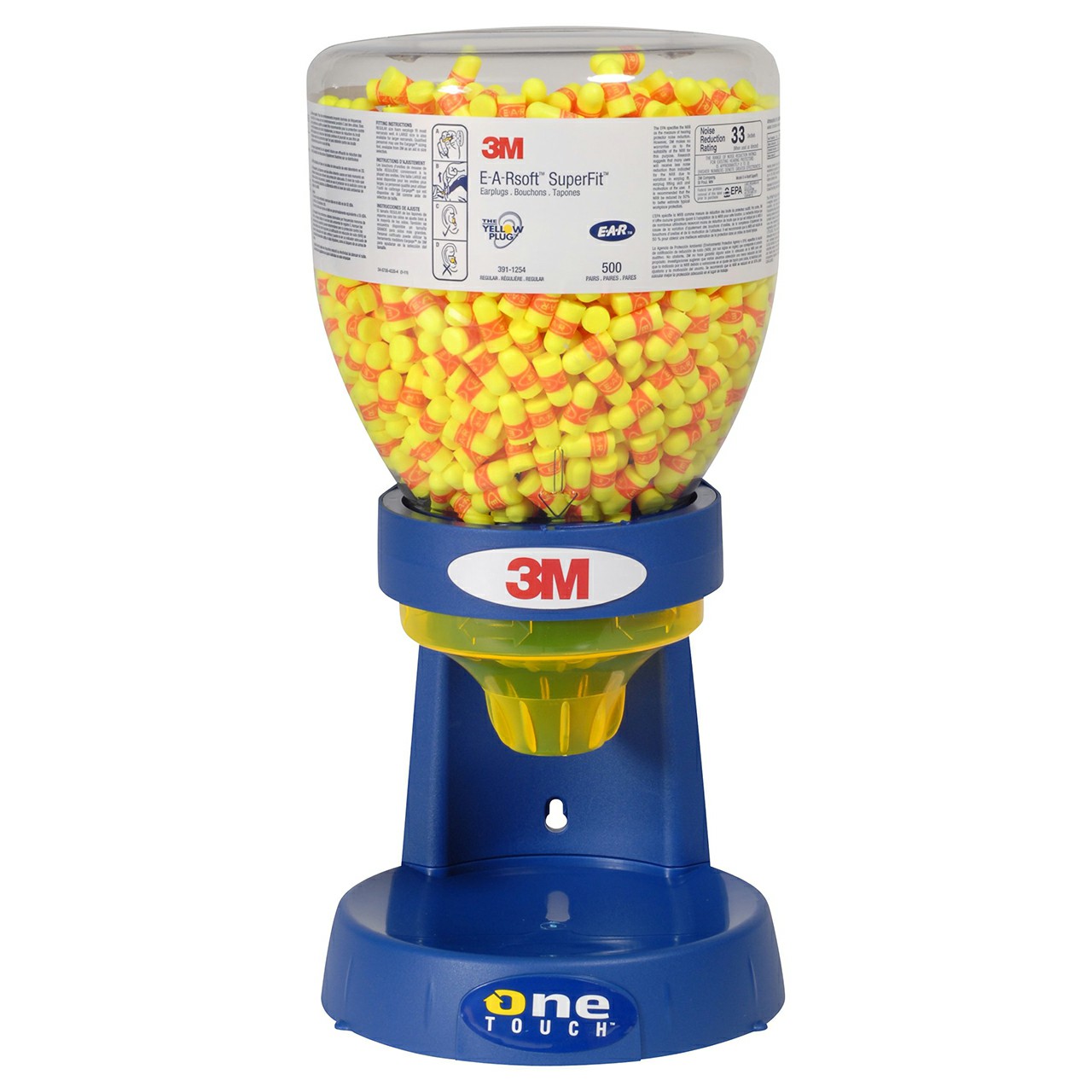 3M 7000042881 | E-A-Rsoft 391-1254 Bullet Shape Foam Regular EarPlug