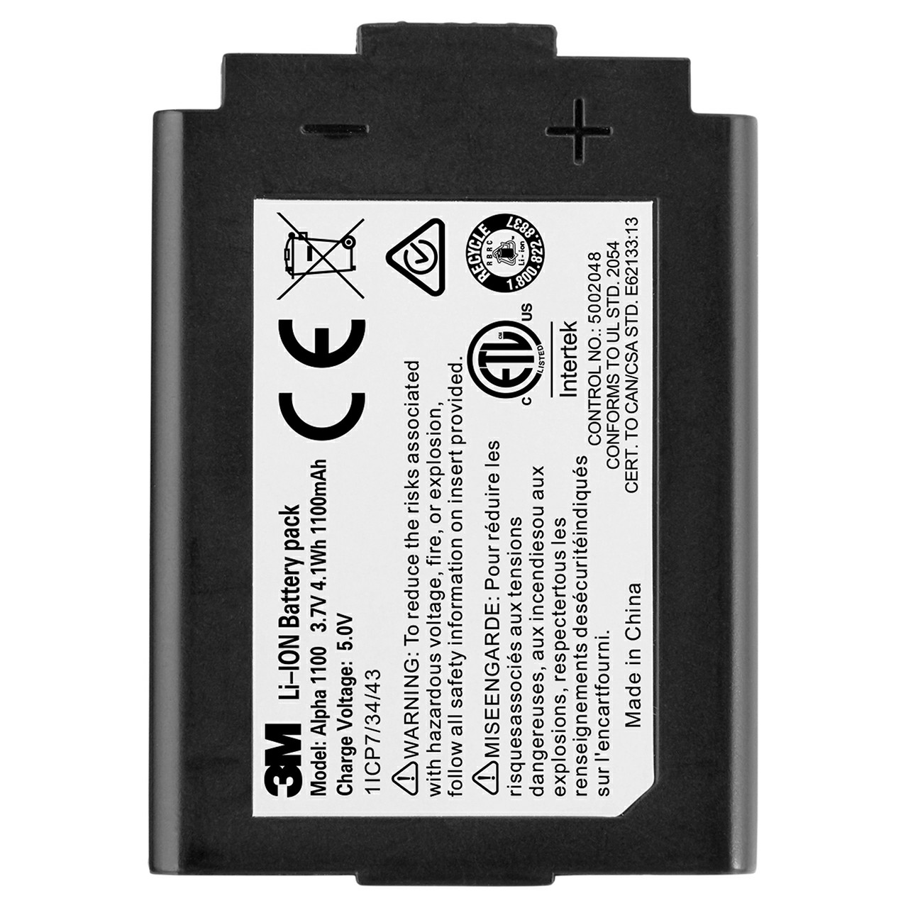 3M 7100117134 | Rechargeable Battery