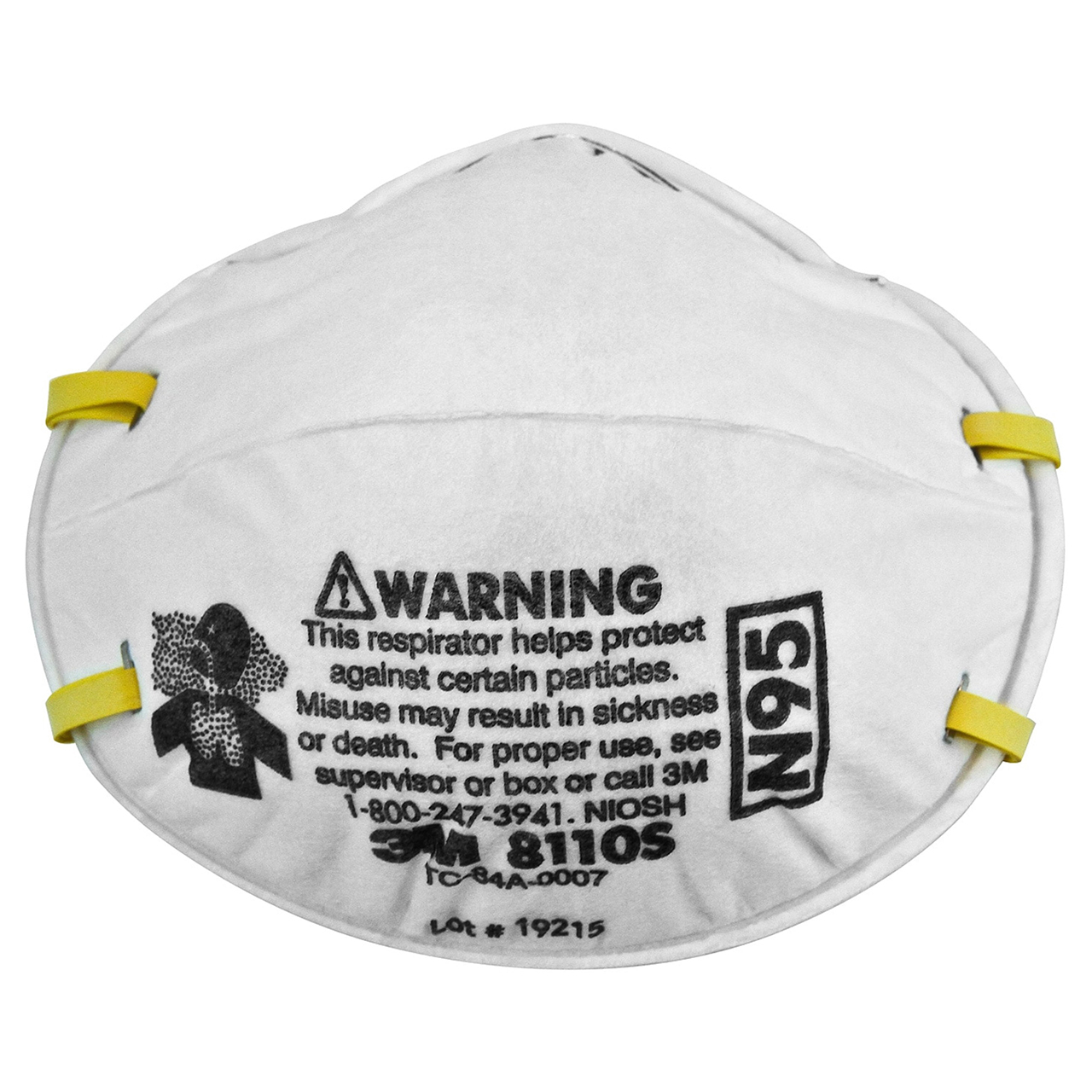 3M 7000052065 | 8110S Cup Style Small Respirator