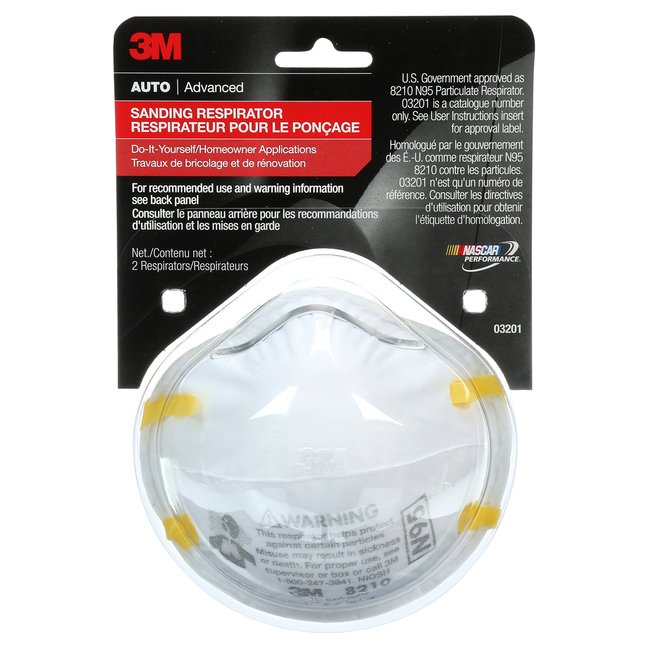 3M 7000120129 | 03201 Standard Respirator