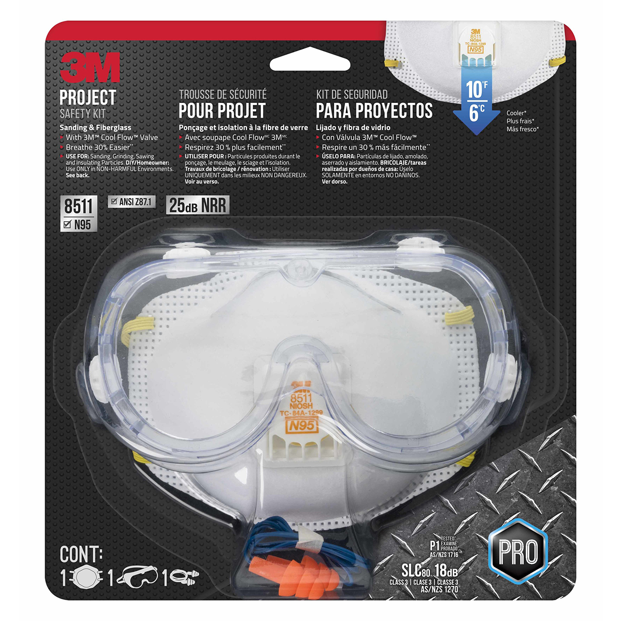 3M 7100161409 | One Size Fits Most Respirator