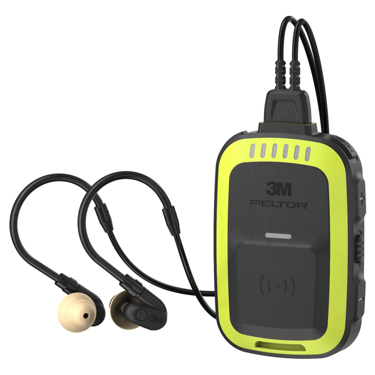 3M 7100262767 | PELTOR PIC-100 NA High-visibility Yellow In-Ear Headset