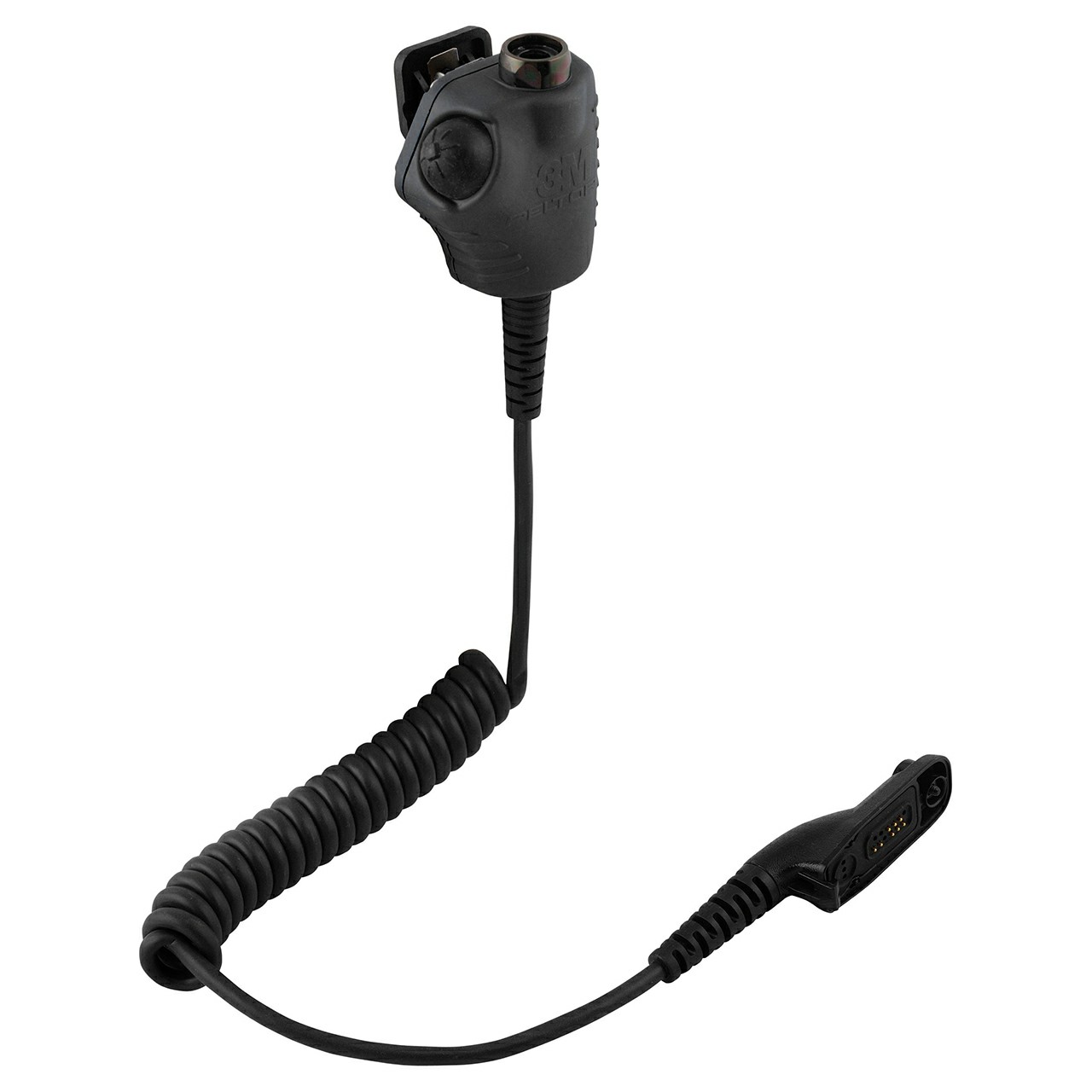 3M 7100150844 | PELTOR FL4063-02 Black Push to Talk Adapter