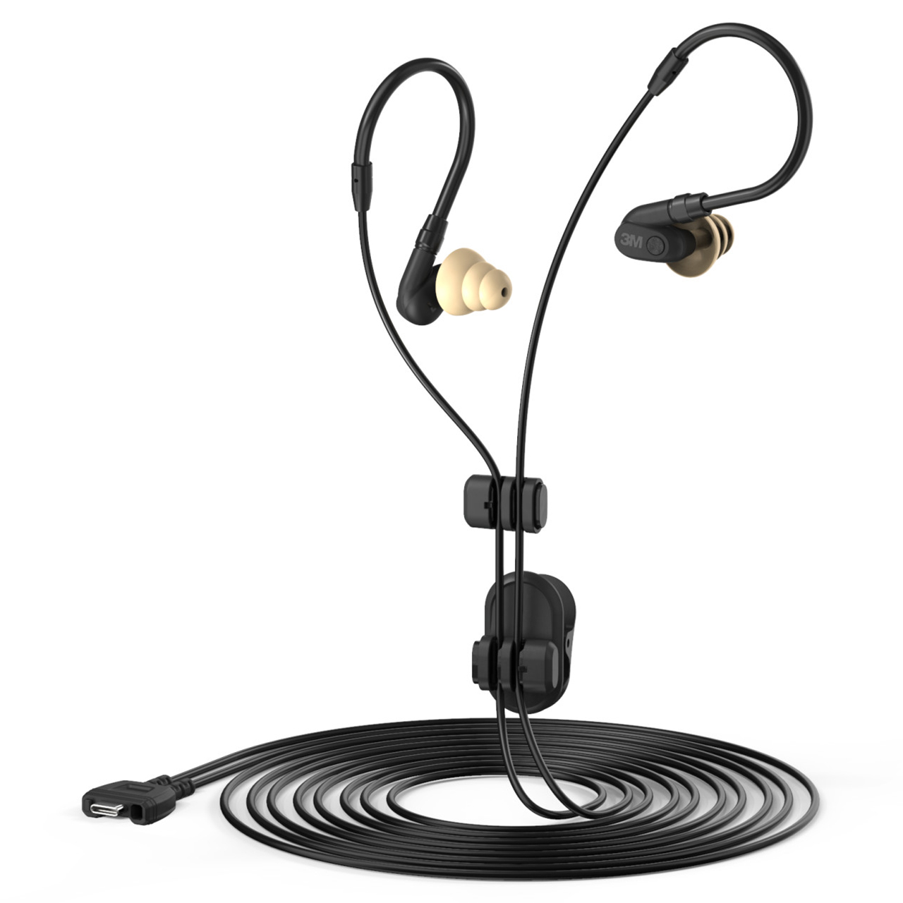 3M 7100262876 | PELTOR PIC-100HD Black In-ear Headset