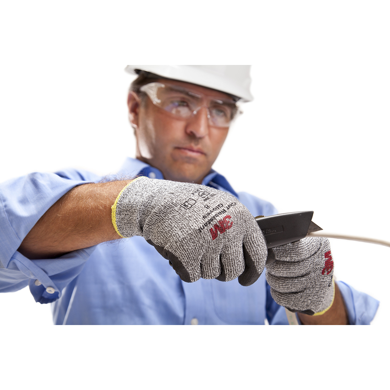 3M 7100097230 | CGL-CRE Polyethylene Gray Protective Glove