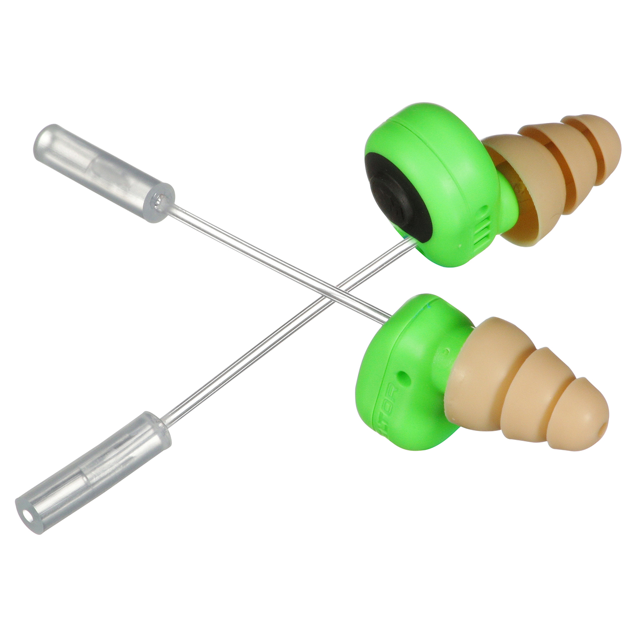 3M 7100225705 | PELTOR 393-2033-50 Flanged Shape ABS/Elastomeric Polymer Medium EarPlug